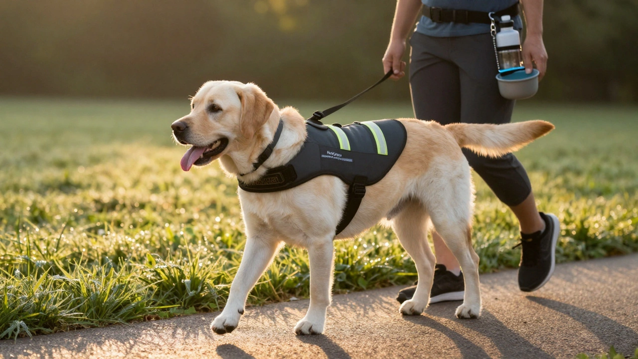 Cooling Vests and Gear for Dogs During Summer Exercise