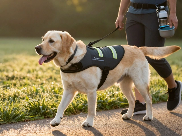 Cooling Vests and Gear for Dogs During Summer Exercise
