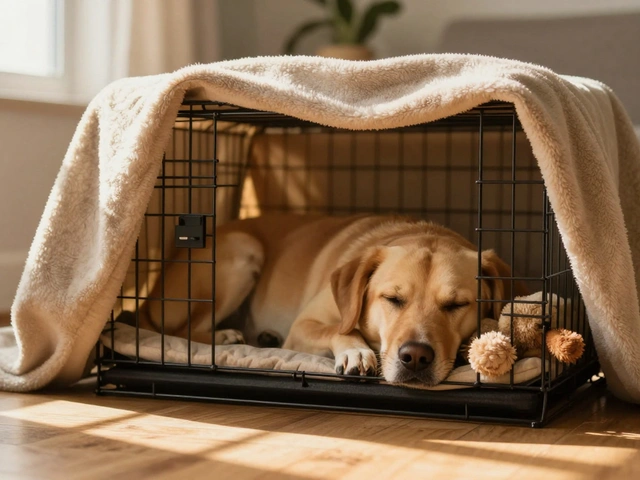 Crate Training for Adopted Dogs: Building Security and Routine