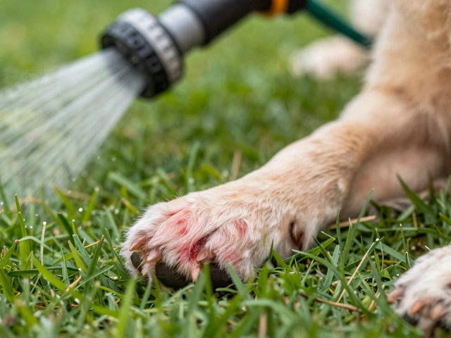 Contact Irritants for Dogs: How Lawn Chemicals and Cleaning Agents Trigger Skin Allergies