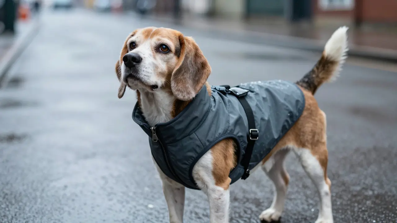 Cold Weather Care for Senior Dogs: Coats and Warm Beds Guide