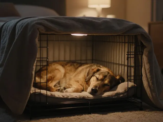 Overnight Crating for Anxious Dogs: A Step-by-Step Guide to Reducing Nighttime Separation Anxiety