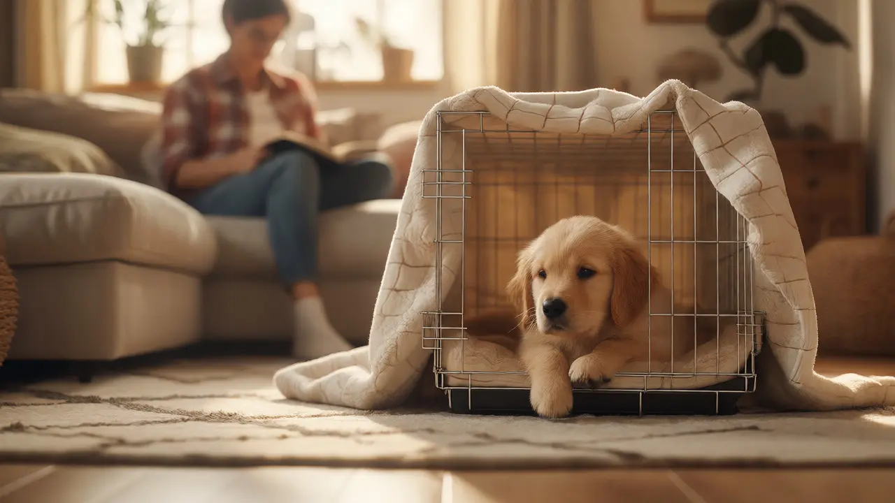 Alone-Time Training Plans for Puppies: Start on Day One